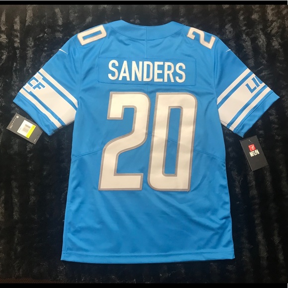 barry sanders nike jersey